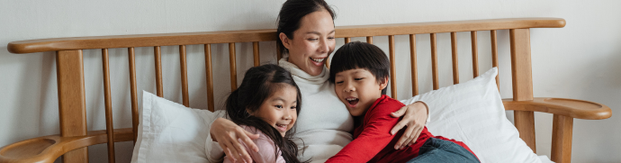 Parents et enfant illustration