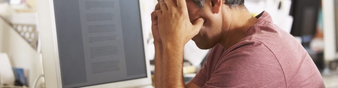 Burn-out illustration